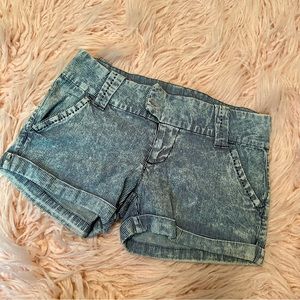 Railroad Striped Shorts